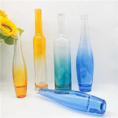 Wine Color Bottle Thiab Caps