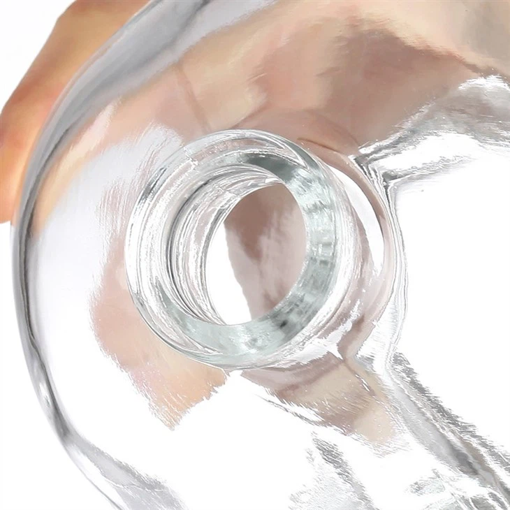 375ml Crystal Skull Vodka Glass Bottles