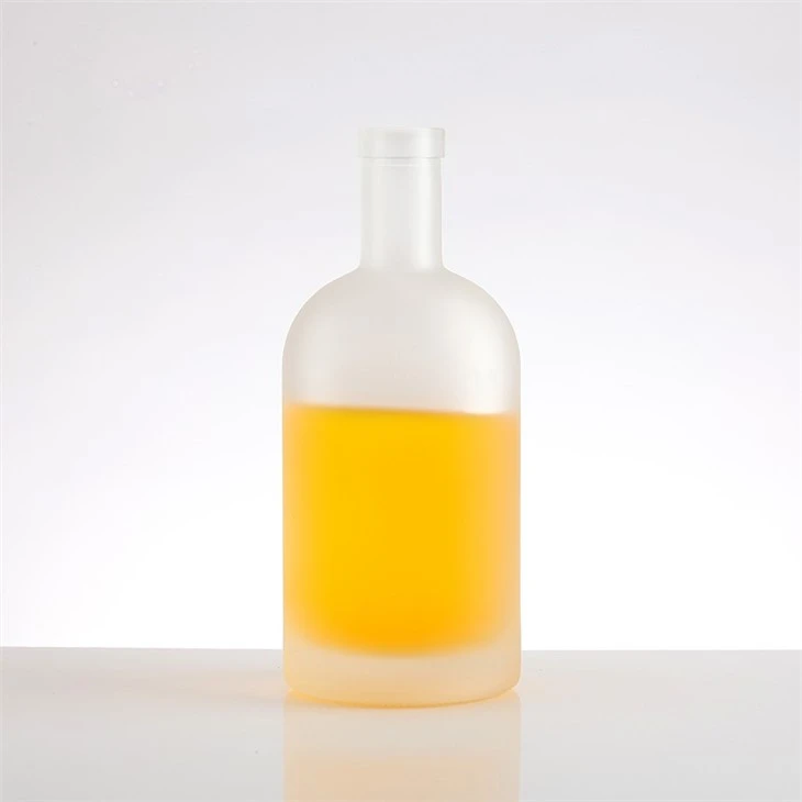 375ml Frosted Glass Alcohol Bottles