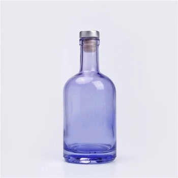 Color Spray Vodka Glass Bottle