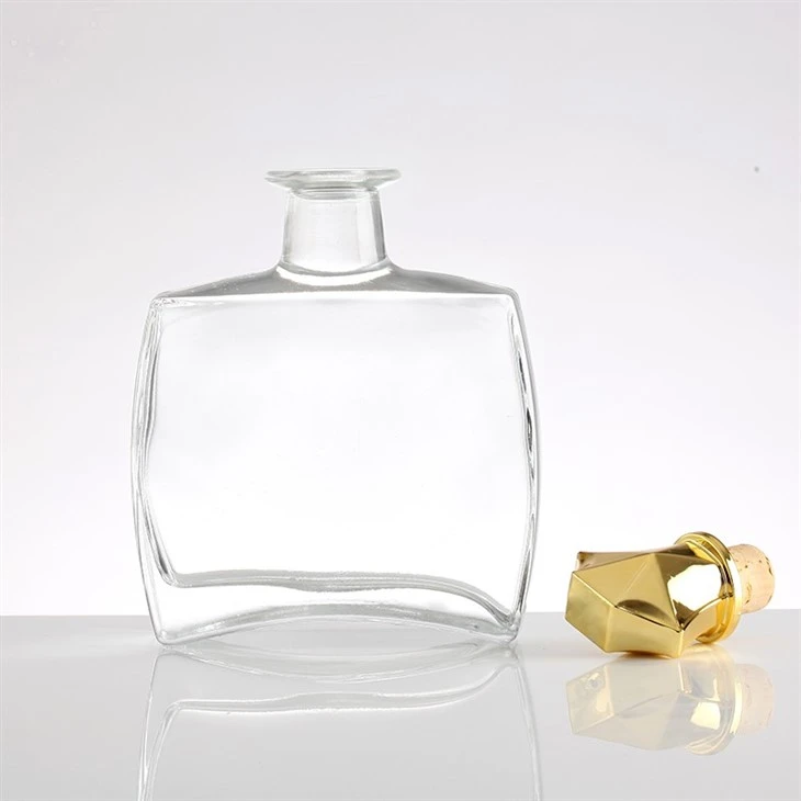 Most Popular Flat Simple Brandy 500ML Bottle