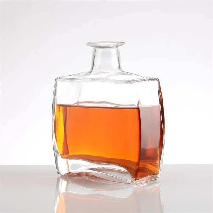 Most Popular Flat Simple Brandy 500ML Bottle