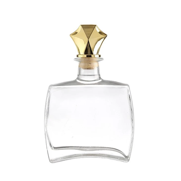 Most Popular Flat Simple Brandy 500ML Bottle