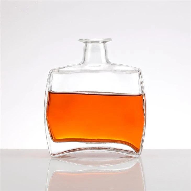 Most Popular Flat Simple Brandy 500ML Bottle
